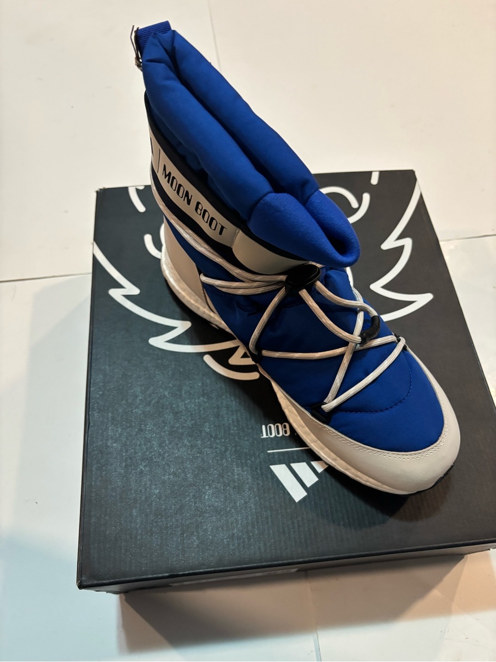 Sizes Vary - adidas x Moon Boot Moonboost High Power Blue Boots